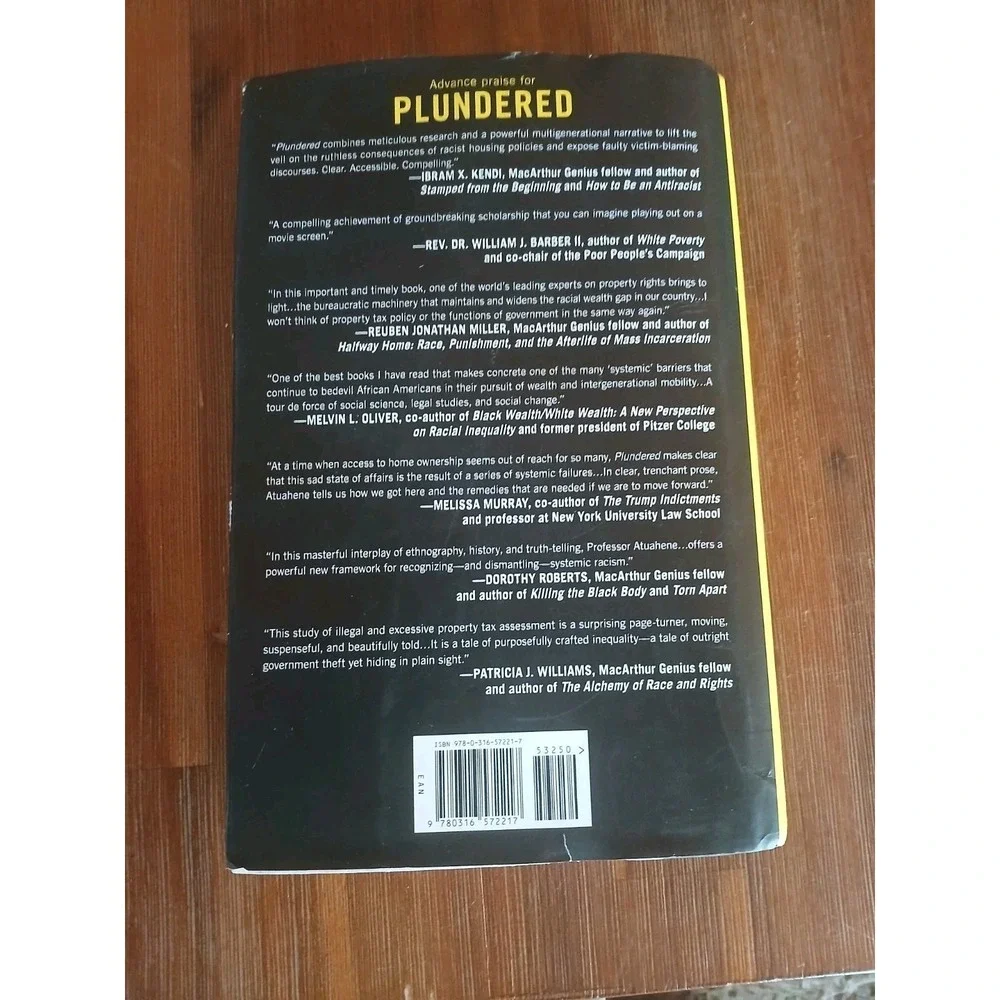 Bernadette‎ Atuahene Plundered Hardback Bernadette Atuahene